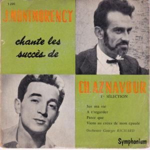 Jacques Montmorency - Chante Les Succès De Ch. Aznavour (1re Sélection)-0