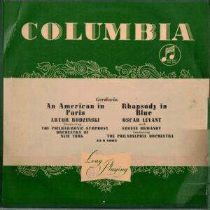 George Gershwin, Artur Rodzinski Conducting Philharmonic-Symphony Orchestra Of New York / Oscar Levant With Eugene Ormandy Conducting The Philadelphia Orchestra-0